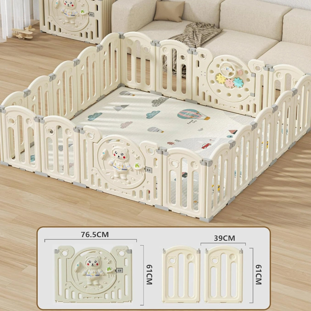 Air de jeux intérieur bebe dimensions